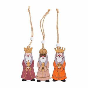 Ozdoby świąteczne zestaw 3 szt. Three Kings – Casa Selección obraz