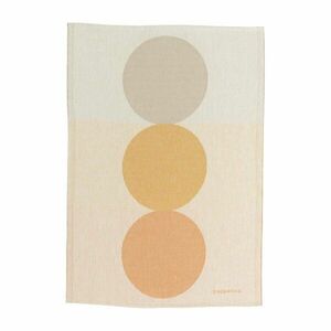 Ścierka z mieszanki lnu 46x66 cm Otto Ochre – Pappelina obraz