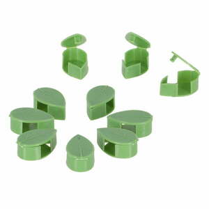 Podpórka do roślin 10 szt. z plastiku z recyklingu (wysokość 3 cm) – Esschert Design obraz