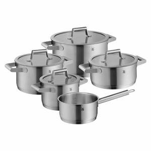 Zestaw garnków 9 szt. ze stali nierdzewnej Comfort Line – WMF obraz