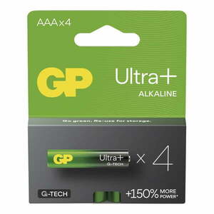 Baterie alkaliczne 4 szt. AAA Ultra Plus – EMOS obraz