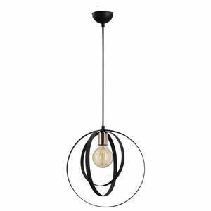 Czarna lampa wisząca – Opviq lights obraz