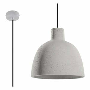 Jasnoszara lampa wisząca ø 28 cm Filippo – Nice Lamps obraz