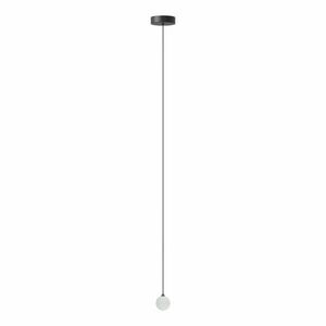 Czarna lampa wisząca Rosette mini – UMAGE obraz