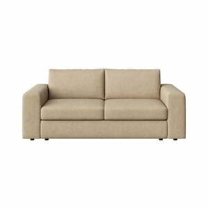 Jasnobrązowa aksamitna sofa 218 cm Baga – Rodier obraz