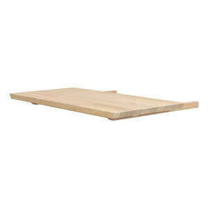 Dodatkowy blat do stołu z litego drewna dębowego 50x100 cm Carradale – Rowico obraz