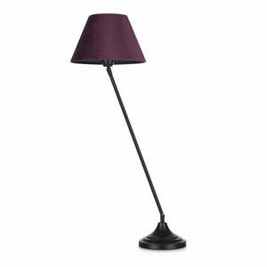 Czarno-fioletowa lampa stołowa Markslöjd Garda obraz