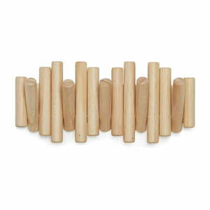 Wieszak ścienny z drewna sosnowego Picket – Umbra obraz