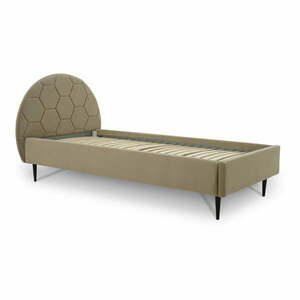 Beżowe łóżko dziecięce 90x200 cm Mercury – Scandic obraz