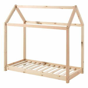 Łóżko dziecięce w kształcie domku Vipack Cabane, 70 x 140 cm obraz