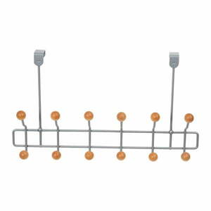 Metalowy wieszak na drzwi w kolorze srebra 51 cm Billy – Compactor obraz