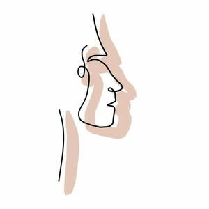 Plakat 29x41 cm Profile – Veronika Boulová obraz