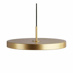 Lampa wisząca LED w kolorze złota z metalowym kloszem ø 43 cm Asteria Medium – UMAGE obraz