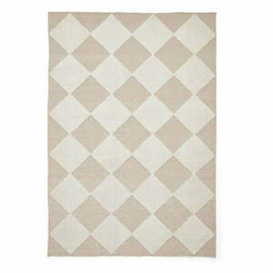 Biało-beżowy dywan odpowiedni do prania 120x170 cm Lyna Beige&White – Think Rugs obraz