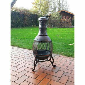Żeliwne palenisko ø 50 cm – Garden Pleasure obraz