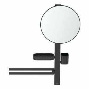 Lustro z półką/z wieszakiem ścienne ø 33 cm ALU+ – Ideal Standard obraz