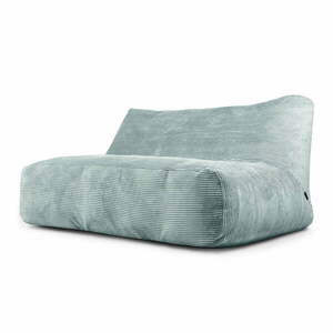 Miętowy sztruksowy worek do siedzenia Sofa Tube 160 – SLOWDOWN obraz