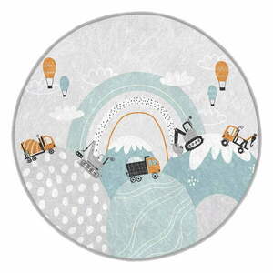 Dywan dziecięcy odpowiedni do prania ø80 cm Snowy Hills – Mila Home obraz