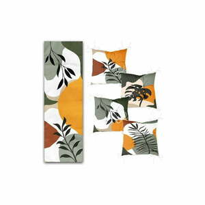 Zestaw poduszek na krzesła i bieżnika 5 szt. Illustrated Autumn – Mila Home obraz