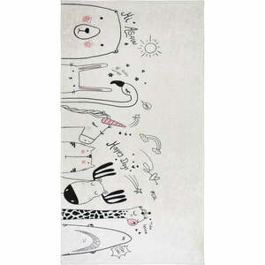 Dywan dziecięcy odpowiedni do prania w kolorze kości słoniowej 120x180 cm Animal Kingdom – Vitaus obraz