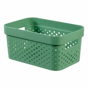Zielony koszyk Curver Infinity Dots, 4, 5 l obraz