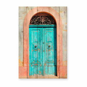 Drewniana tabliczka 40x60 cm Door – Really Nice Things obraz