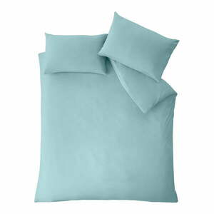 Niebieska pościel dwuosobowa z mikrowłókna 230x220 cm So Soft Easy Iron – Catherine Lansfield obraz