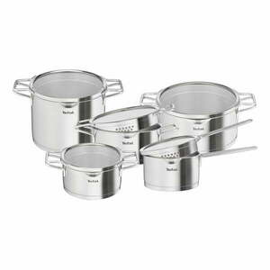 Zestaw garnków ze stali nierdzewnej 10 szt. – Tefal obraz