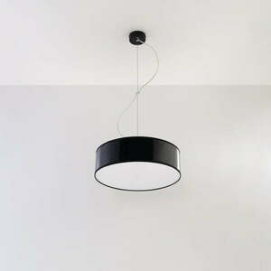Czarna lampa wisząca ø 35 cm Atis – Nice Lamps obraz