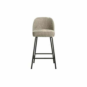 Kremowy aksamitny hoker 89 cm Vogue – BePureHome obraz