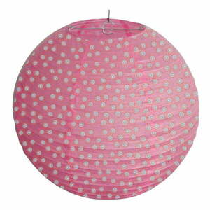 Różowy abażur ø 35 cm – Candellux Lighting obraz