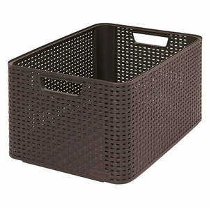 Brązowy koszyk Curver Style, 30 l obraz