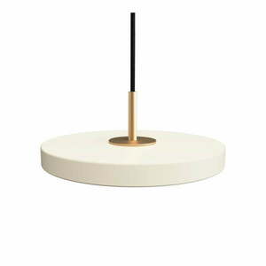 Biała lampa wisząca LED z metalowym kloszem ø 15 cm Asteria Micro – UMAGE obraz