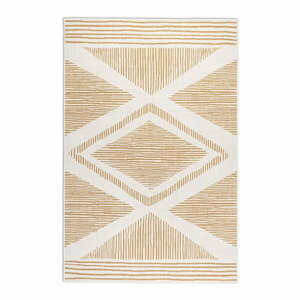 Żółto-kremowy dywan odpowiedni na zewnątrz 80x150 cm Gemini – Elle Decoration obraz