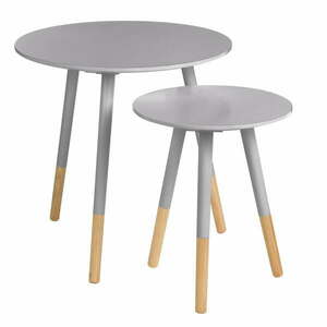 Okrągłe stoliki zestaw 2 szt. ø 48 cm Viborg – Premier Housewares obraz