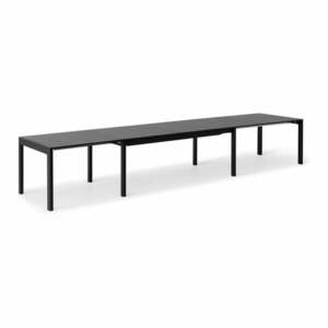 Rozkładany stół z czarnym blatem 96x220 cm Join by Hammel – Hammel Furniture obraz