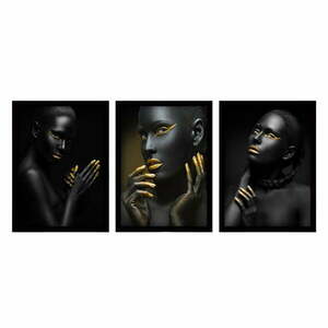 Obrazy zestaw 3 szt. 35x45 cm – Wallity obraz