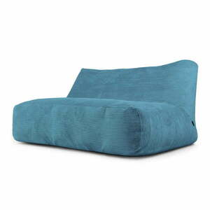 Niebieski sztruksowy worek do siedzenia Sofa Tube 160 – SLOWDOWN obraz