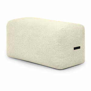 Kremowy worek do siedzenia z materiału bouclé Plus 100 Lounge – SLOWDOWN obraz