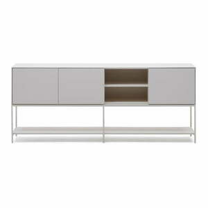 Biała niska komoda 195x80 cm Vedrana – Kave Home obraz