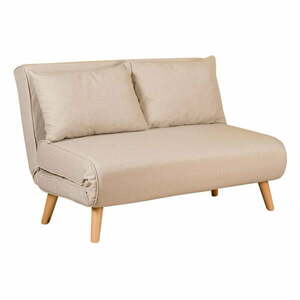 Beżowa rozkładana sofa 120 cm Folde – Artie obraz