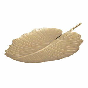 Dekoracja w złotej barwie Mauro Ferretti Leaf, 35, 5x23 cm obraz