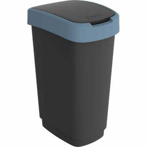 Kosz na śmieci z tworzywa sztucznego z recyklingu 50 L Twist − Rotho obraz