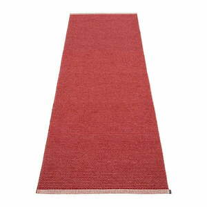 Czerwony chodnik odpowiedni na zewnątrz 70x200 cm Mono Blush – Pappelina obraz