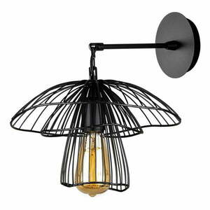 Czarny kinkiet Squid Lighting Root, wys. 36 cm obraz