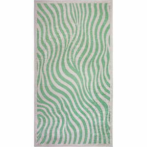 Zielony dywan odpowiedni do prania 60x100 cm Green Zebra – Vitaus obraz
