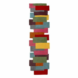 Chodnik wełniany Flair Rugs Collage, 66x300 cm obraz