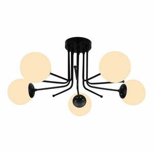Czarna lampa sufitowa Squid Lighting Star, wys. 34 cm obraz
