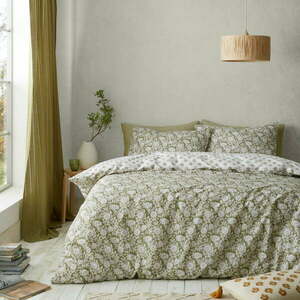 Biała/zielona pościel dwuosobowa 200x200 cm Tangier Floral – Pineapple Elephant obraz