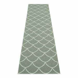 Zielony chodnik odpowiedni na zewnątrz 70x300 cm Kotte Army Sage – Pappelina obraz